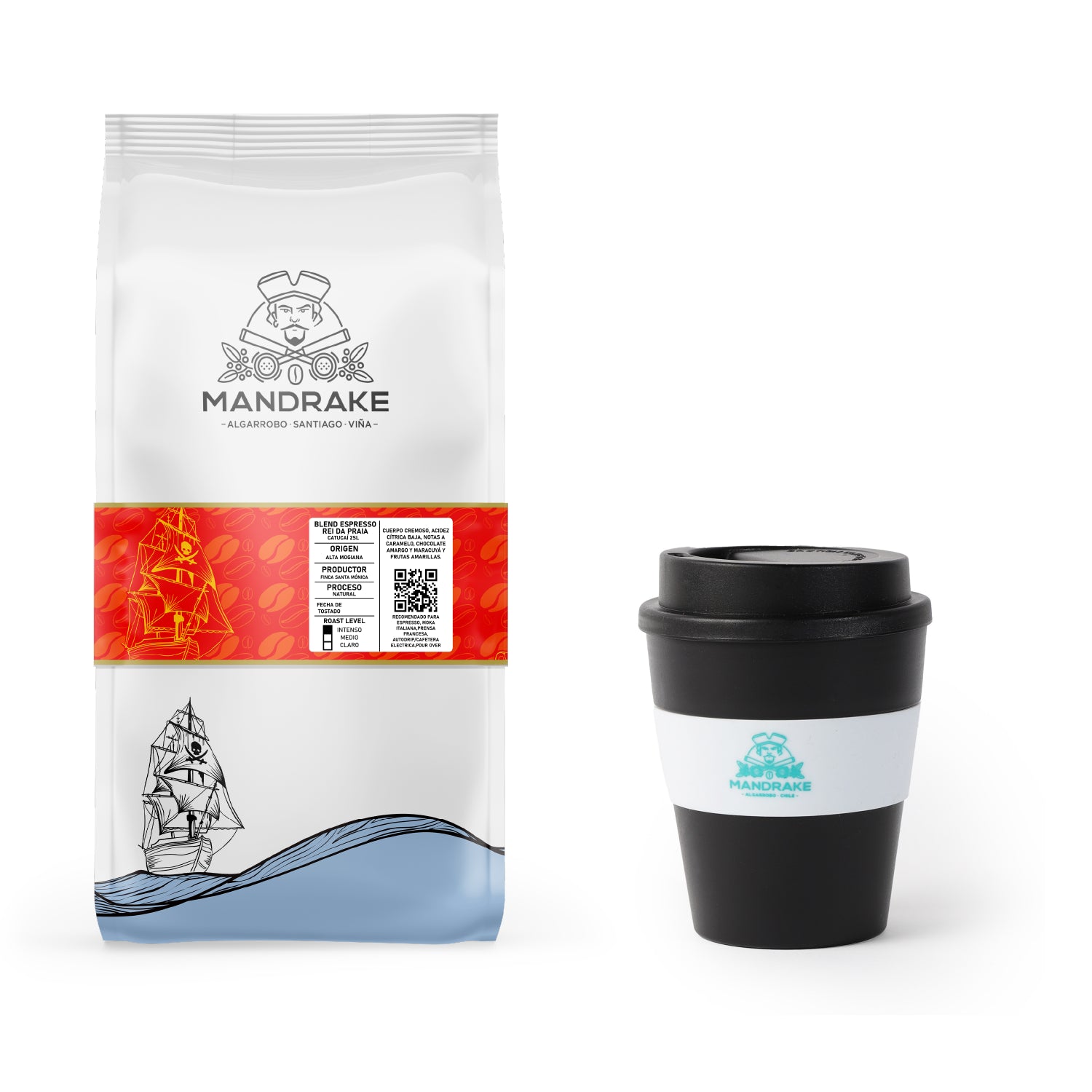 Regalo 1 kg Café Blend “O rei da Praia” + MUG 300 ml