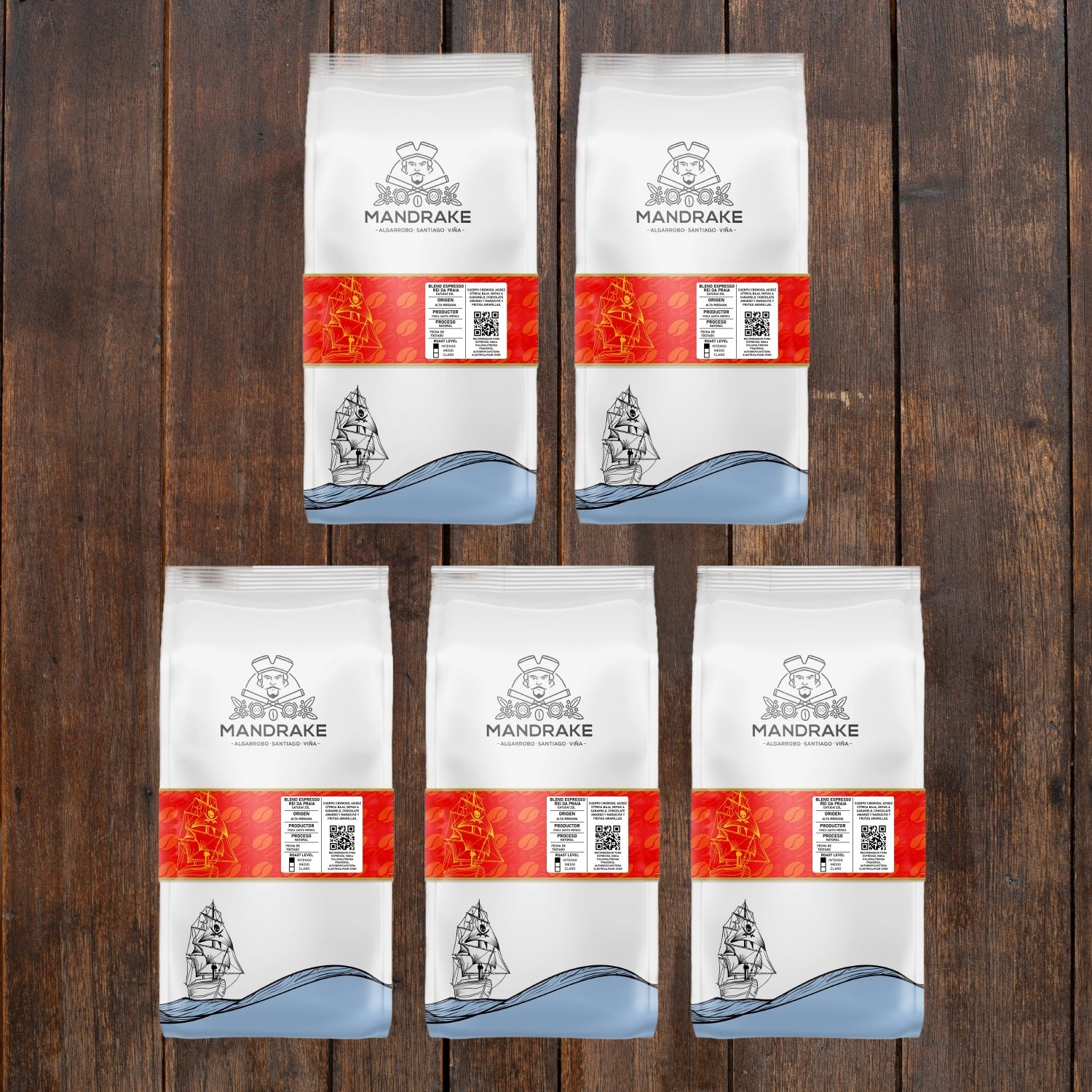 Promoción 5 kg Blend Espresso “O rei da Praia”