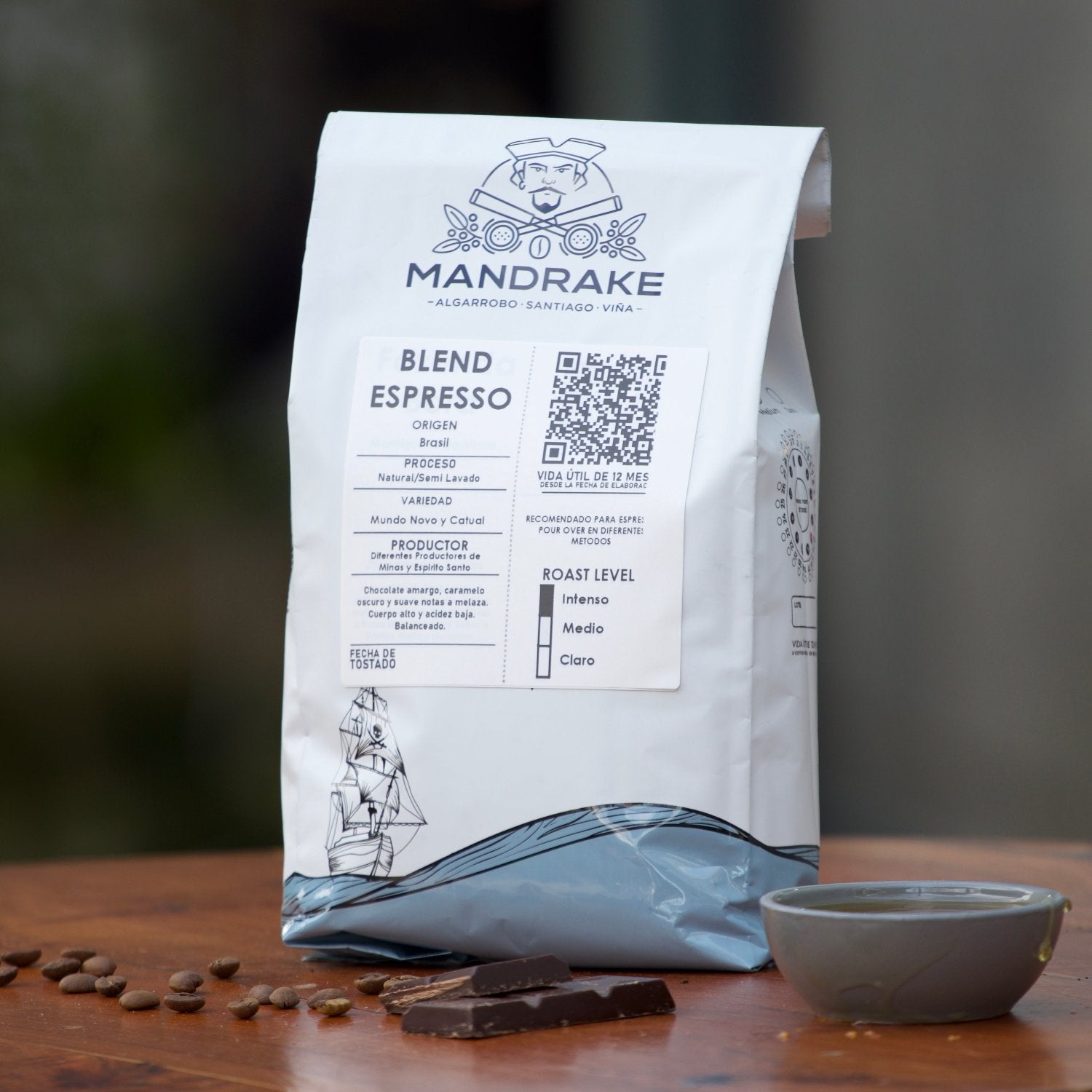 Blend espresso “O rei da Praia” 1 kg.